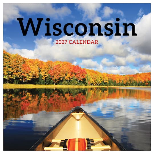 2027 Wisconsin Wall Calendar